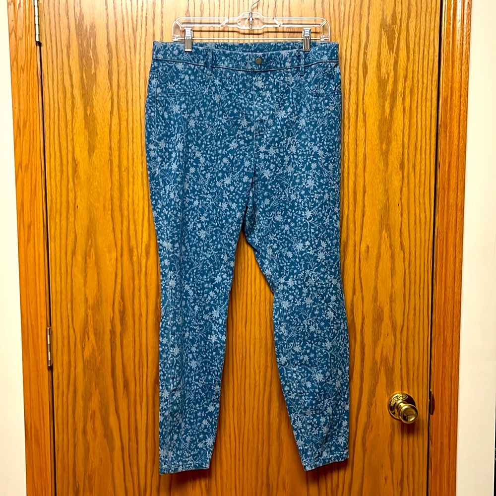 Floral jeggings